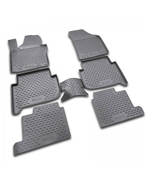 3D Patosnice VOLKSWAGEN Touran 2003-2015, 7 sedišta, set 6 kom.